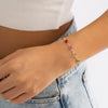 IngeSight.Z Bohemian Colorful Crystal Flower Beaded Bracelet for Women  Imitation Pearls Sweet Acrylic Y2k Bracelet 2022