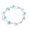 IngeSight.Z Bohemian Natural Stone Bead Anklet Bracelet For Women 2022 Summer Beach Irregular Stone Barefoot Foot Jewelry Gift