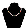 IngeSight.Z Boho Colorful Soft Polymer Clay Choker Necklace For Women Handmade Adjustable Metal Spacer Beads Collar Necklace