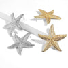 IngeSight.Z Elegant Gold Color Starfish Earrings Statement Alloy Ocean Sea Star Stud Earrings for Women Jewelry Gifts Brincos