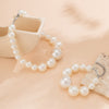 IngeSight.Z Exaggerated Big Pearls Choker Necklace For Women Personality Elegant White Pearl Beaded Bride Jewelry Collares
