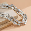 IngeSight.Z  Exaggerated Vintage Heavy Metal CCB Big Chunky Chain Necklace for Women Punk Hip Hop Gothic Choker Neck Party