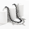 IngeSight.Z Gothic Metal Rivets Pendant Link Chain Choker Necklaces For Women Punk Exaggeration Rock Collar Halloween Jewelry