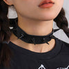 IngeSight.Z Gothic Spike Rivet Chocker Necklace for Women Sexy Punk Pu Leather Collar 2022 Halloween Party Club Jewelry Gift