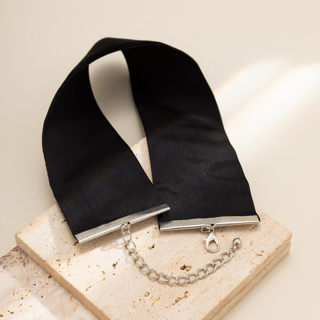 IngeSight.Z Gothic Wide Black Velvet Choker Necklace For Women Sexy Punk  Short Neck Colar Accessories Party Jewelry Gift 2022