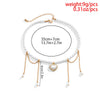 IngeSight.Z  Designer Pearl Love Heart Pendant Necklace for Women Pearls Tassel Beaded Clavicle Necklace Party Jewelry