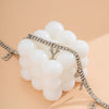 IngeSight.Z  Multi Row Rhinestones Short Choker Necklaces Shiny Crystal Necklaces Collar for Women Neck Wedding Jewelry