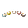IngeSight.Z  Shiny Rhinestones Crystal Clip Earrings Without Piercing Small Cuff Ear Bone Fake Cartilage Earrings Jewelry