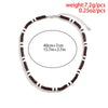 IngeSight.Z Men's Wooden Beaded Clay Necklace Vintage African Beaded Beach Surfer Necklace for Men Tribal Jewelry