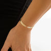 IngeSight.Z Minimalism Airplane Shape V Sequins Bracelets for Women Charm Gold Color Wrist Chain Bracelet Bangles Jewelry Gift