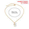 IngeSight.Z Minimalist Charm Crystal Cross Pendant Necklaces For Women Men Gold Color Link Chain Choker Necklace Christmas Gift