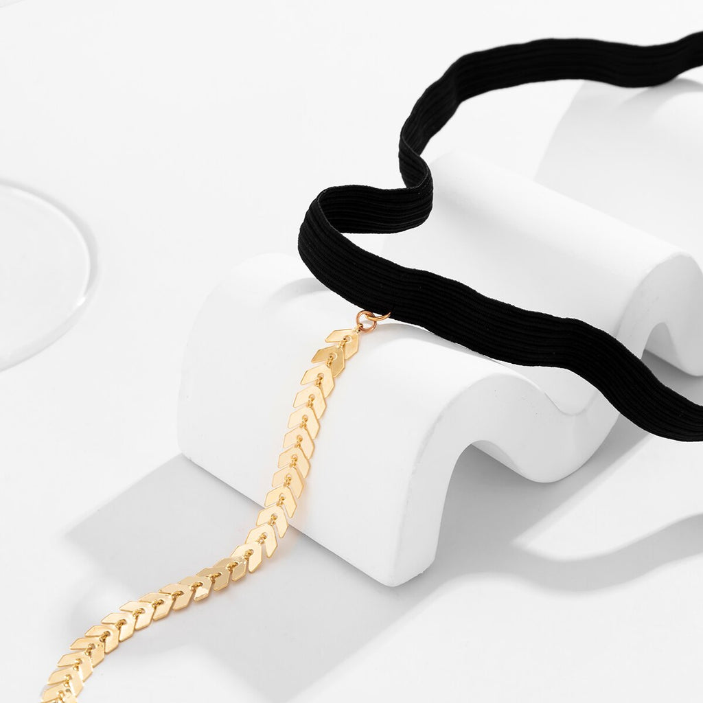 IngeSight.Z Sexy Elastic Fringe Leg Thigh Chain For Women Multi Layers Gold Color Copper Thigh Harness Jewelry Beach Body Chain