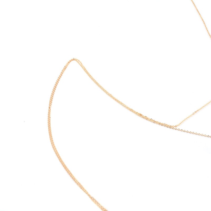 IngeSight.Z Sexy Gold Color Cross Beads Bikini Bra Body Chain For Women Multilayer Geometric Harness Belly Chains Beach Party