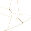IngeSight.Z Sexy Gold Color Cross Beads Bikini Bra Body Chain For Women Multilayer Geometric Harness Belly Chains Beach Party