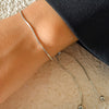 IngeSight.Z Simple Copper Thin Snake Chain Bracelets Bangles Gold Color Adjustable Friendship Bracelets Female Men Wrist Jewelry