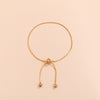 IngeSight.Z Simple Copper Thin Snake Chain Bracelets Bangles Gold Color Adjustable Friendship Bracelets Female Men Wrist Jewelry