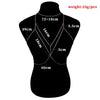 IngeSight.Z Simple Cross Body Chest Chain for Women Sexy Boho Bikini Harness Bra Body Chain Necklace Choker 2022 Jewelry Gifts