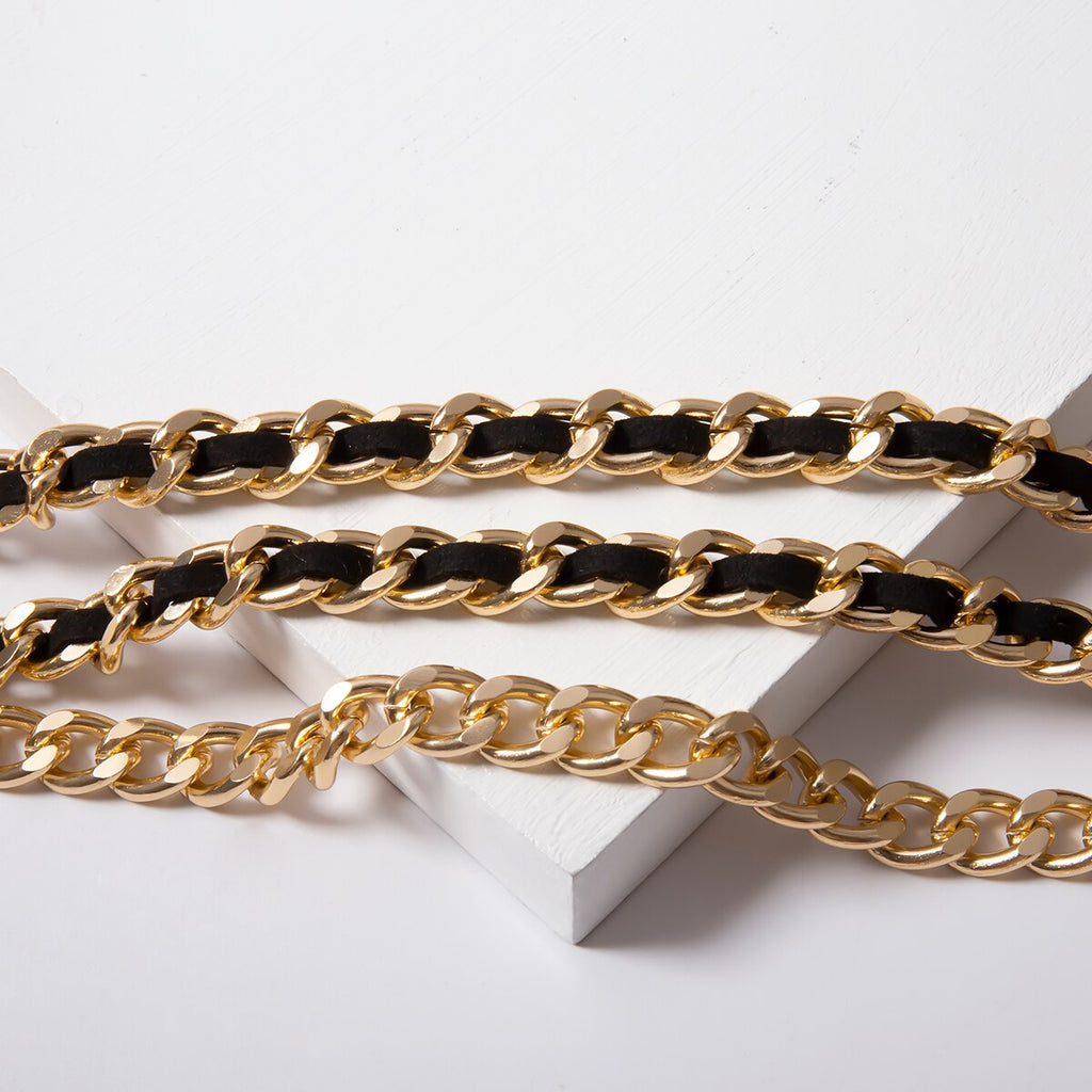 IngeSight.Z Vintage Chunky Thick Cuban Harness Waist Belly Chain Punk Carved Coin Pendant Body Chain Belt for Women 2022 Jewelry