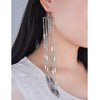 Ingesight.Z Bohemia Long Tassel Drop Dangle Earring for Women Big Large Metal Earrings Vintage Earrings Jewelry Gift