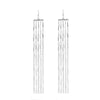 Ingesight.Z Bohemia Long Tassel Drop Dangle Earring for Women Big Large Metal Earrings Vintage Earrings Jewelry Gift