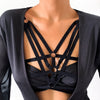 Ingesight.Z Sexy Elastic Harness Cross Bondage Lingerie Erotic Cage Chest Bra Chain Pastel Fetish Strappy Underbust Necklaces