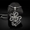 Ins European and American Octopus Sea Monster Cthulhu Mythical Pendant Men's Hip-hop Necklace