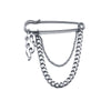Ins Harajuku Jeans Chain Belt Unisex Cool Brooch Shoe Pants Chain Cross Pendant Chain Accessories Decoration