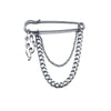 Ins Harajuku Jeans Chain Belt Unisex Cool Brooch Shoe Pants Chain Cross Pendant Chain Accessories Decoration