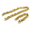Ins the same thick plastic bag chain super chic lady messenger bag straps arm handbag chain bag parts