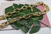 Ins the same thick plastic bag chain super chic lady messenger bag straps arm handbag chain bag parts