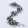 Iron Cross Skull Chain Men's Bracelet Metal Gothic Punk Glamour Party Men's Jewelry Accessories 2022 Bracelet Trend