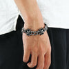 Iron Cross Skull Chain Men's Bracelet Metal Gothic Punk Glamour Party Men's Jewelry Accessories 2022 Bracelet Trend