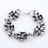 Iron Cross Skull Chain Men's Bracelet Metal Gothic Punk Glamour Party Men's Jewelry Accessories 2022 Bracelet Trend