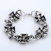 Iron Cross Skull Chain Men's Bracelet Metal Gothic Punk Glamour Party Men's Jewelry Accessories 2022 Bracelet Trend