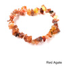 Irregular Red Agate Bracelet For Silmming Gravel Natural Quartz Bracelet Femme Bohemian Charm Stone Bracelets For Women 00