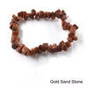 Irregular Red Agate Bracelet For Silmming Gravel Natural Quartz Bracelet Femme Bohemian Charm Stone Bracelets For Women 00