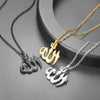 Islam Muslim Rune Pendant Necklace Men's Women's Necklace Titanium Steel Religious Amulet Pendant Accessories Party Jewelry 2022
