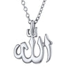 Islam Muslim Rune Pendant Necklace Men's Women's Necklace Titanium Steel Religious Amulet Pendant Accessories Party Jewelry 2022