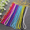 JCYMONG 13 Color 4mm Beads Necklace For Women collares de moda 2022 Strand Long Necklace collier Bohemian PartyJewelry