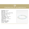 JD Women  Smooth White Opal Moon Stone Bracelet Stretch Cord Elastic Colorful Cat Eyes Stone Expandable Rope Jewelry