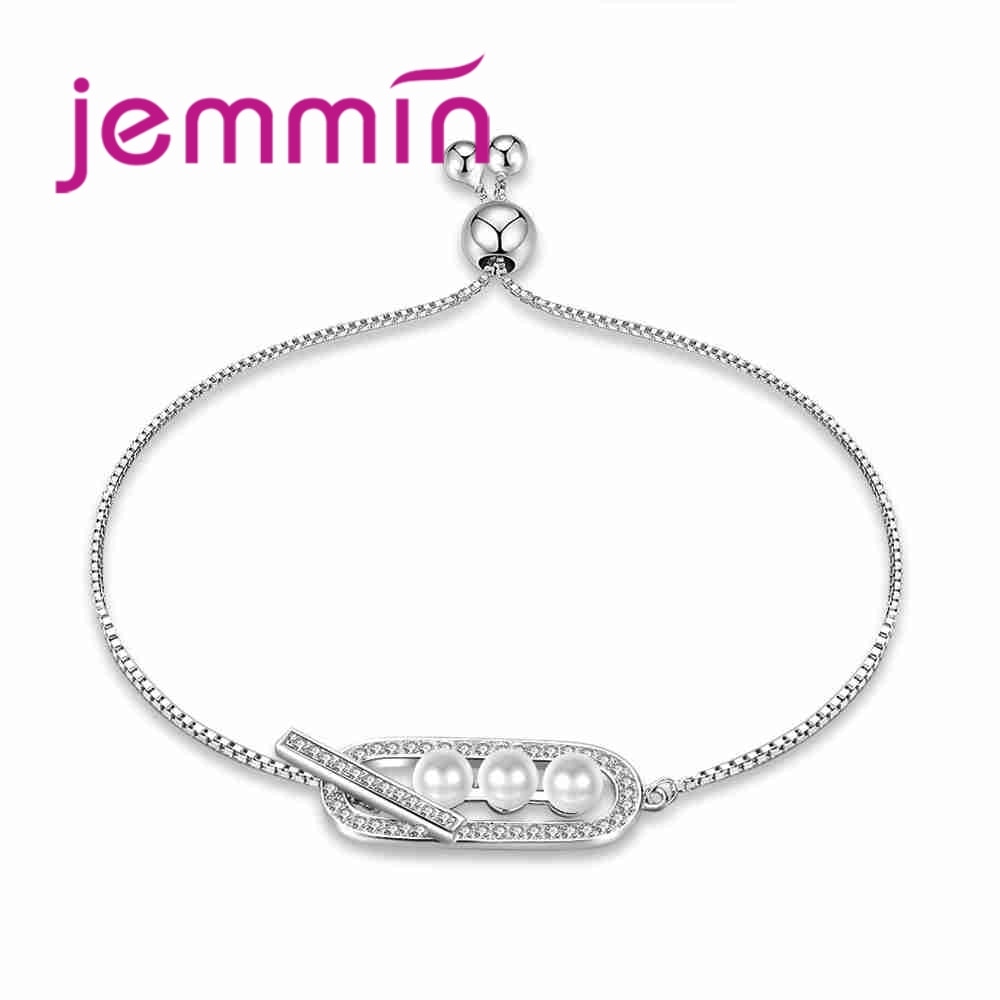 Drop Shipping Pop Geometry Elegant Bracelet for Fashionable Women's Anniversary Party Ornaments 925 Sterling Silver