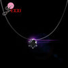 Transparent Rope Pendant Necklace 8 Colors Clear Cubic Zirconia 925 Sterling Silver Interface Popular Factory Price