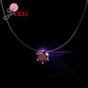 Transparent Rope Pendant Necklace 8 Colors Clear Cubic Zirconia 925 Sterling Silver Interface Popular Factory Price
