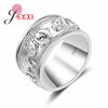 925 Sterling Silver Rings For Women Man Elephant Silver Ring For Girl 2020 Fashion Accessory Wedding Party Ring For Lover