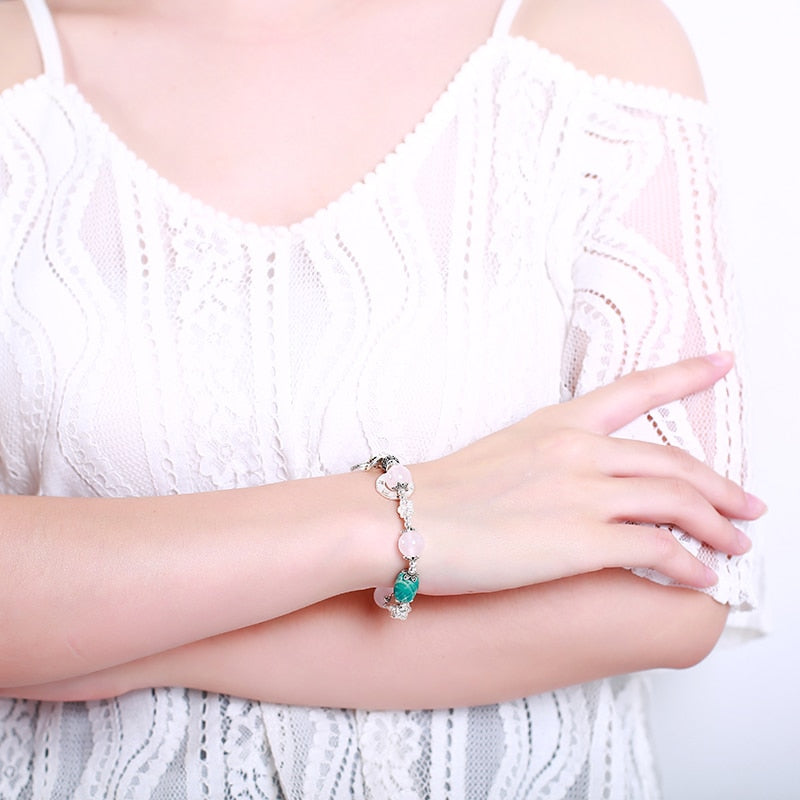 100% Natural Amber Beeswax Bracelet Lapel Fashion Handle 925 Sterling Silver Accessories Original Handmade Jewelry br508