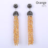 790mm Pure natural crystal ladies earrings accessories high-end occasion earrings lover gift preferred