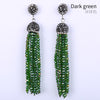 790mm Pure natural crystal ladies earrings accessories high-end occasion earrings lover gift preferred