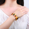 Authentic Natural A-Class Amber Blood Perch Pine Polar Wax Multi-Hand Pendant Bracelet