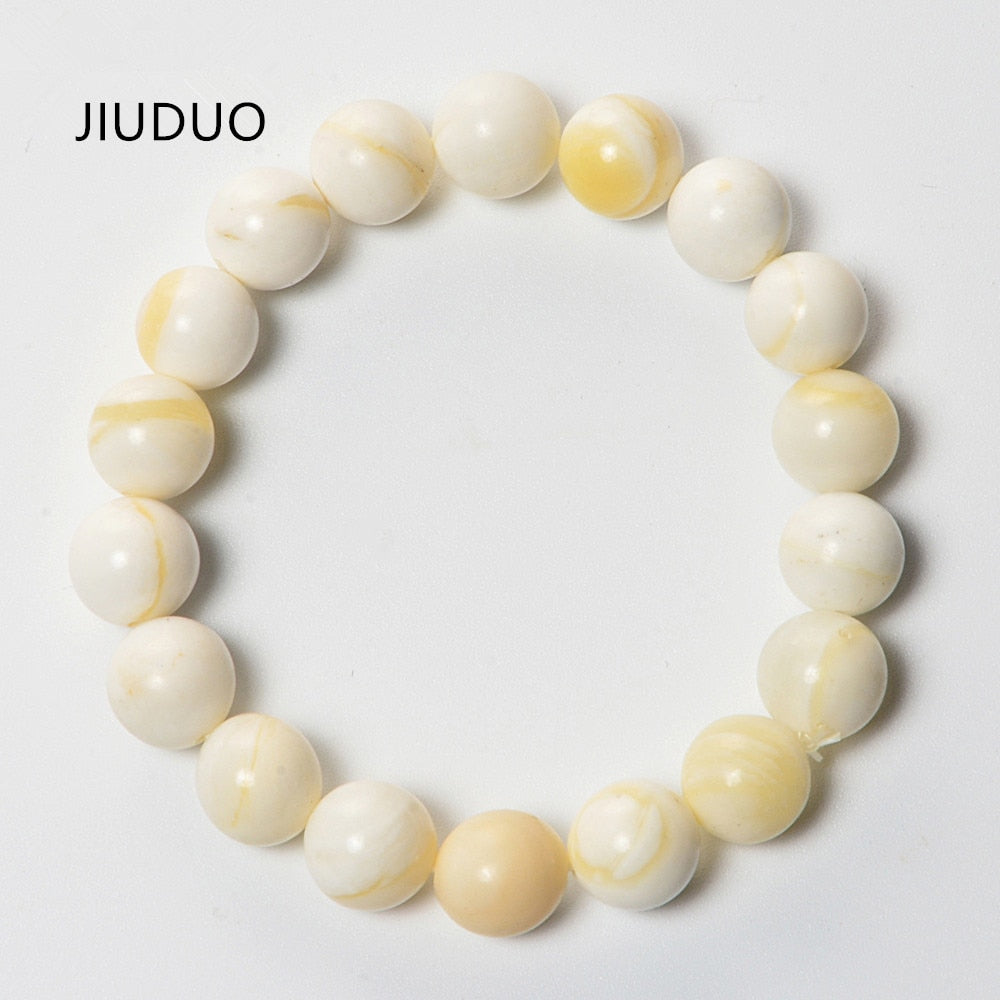 Cheap shipping natural pearl oyster shell bead bracelet diameter 10mm neutral fashion gifts Factory Direct
