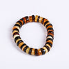 Unique super burst 100% Natural amber beeswax multi-treasure hand string bracelet lady genuine noble grade BT0030